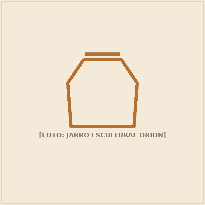 Jarro Escultural Órion